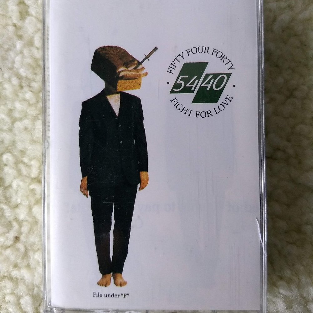 3/$25 vintage 80s 5440 Fight for Love cassette tape